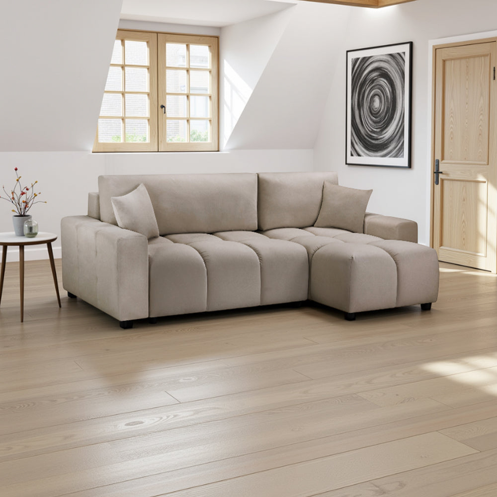 Luki L shape sofa bed