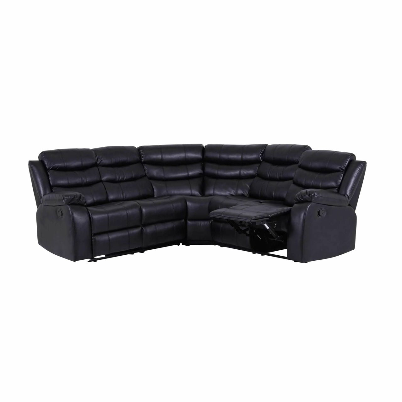 Roma manual leather recliner sofa corner