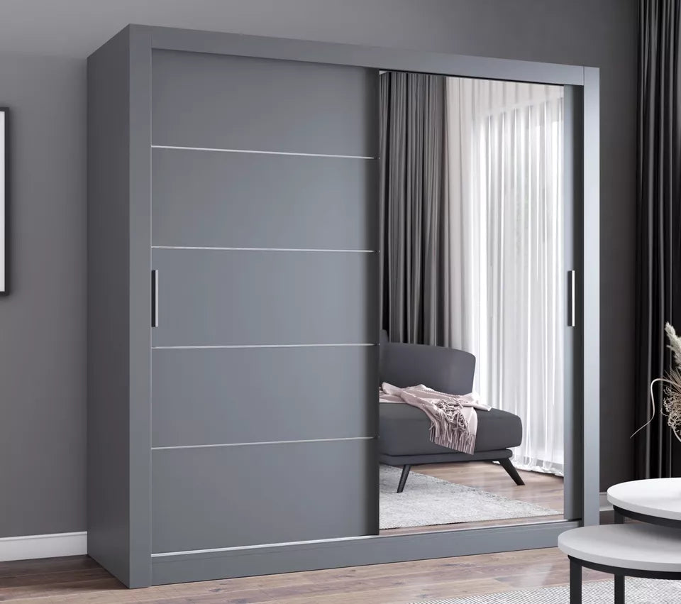 Lisbon sliding doors wardrobe 150cm