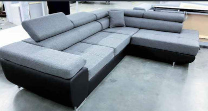 L shape anton sofa bed anton sofa right  arm side and left arm side