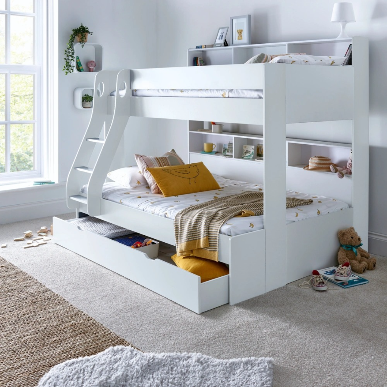 Oliver bunk bed with trundle