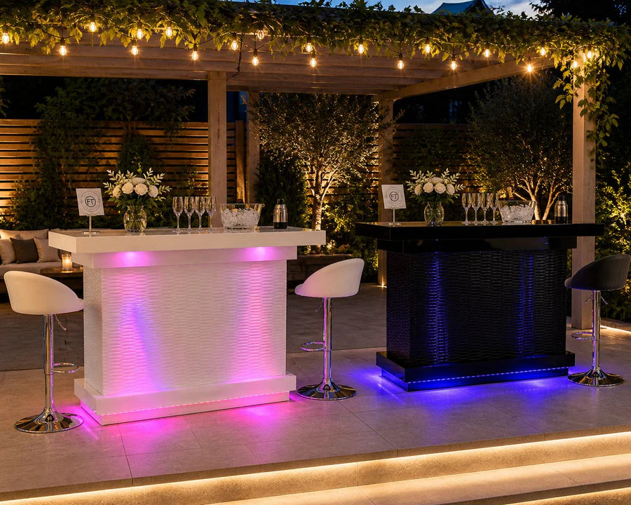 Bar table with Built-in Bluetooth with dual speakers