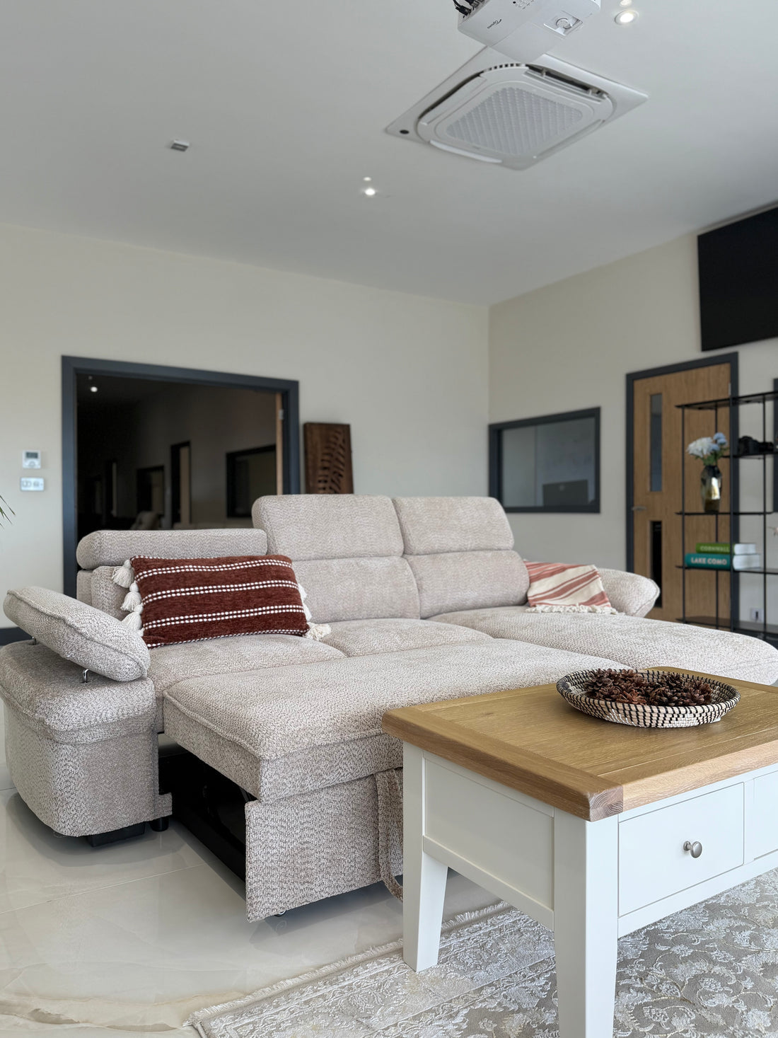 Hudson Universal Corner Storage Sofa Bed