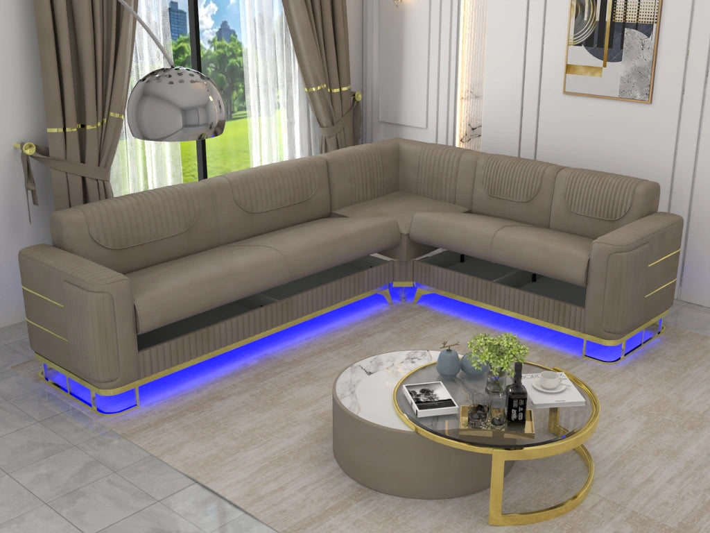 Turkish Mayfair L Shape Universal Sofabed