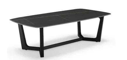Black zenith ceramic coffee table