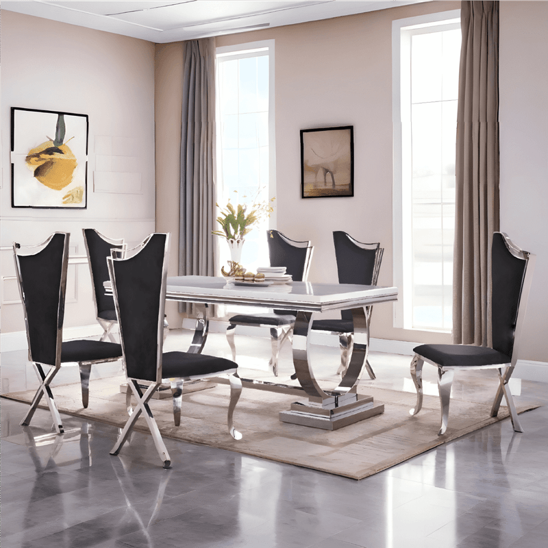 Alana dining table with chairs