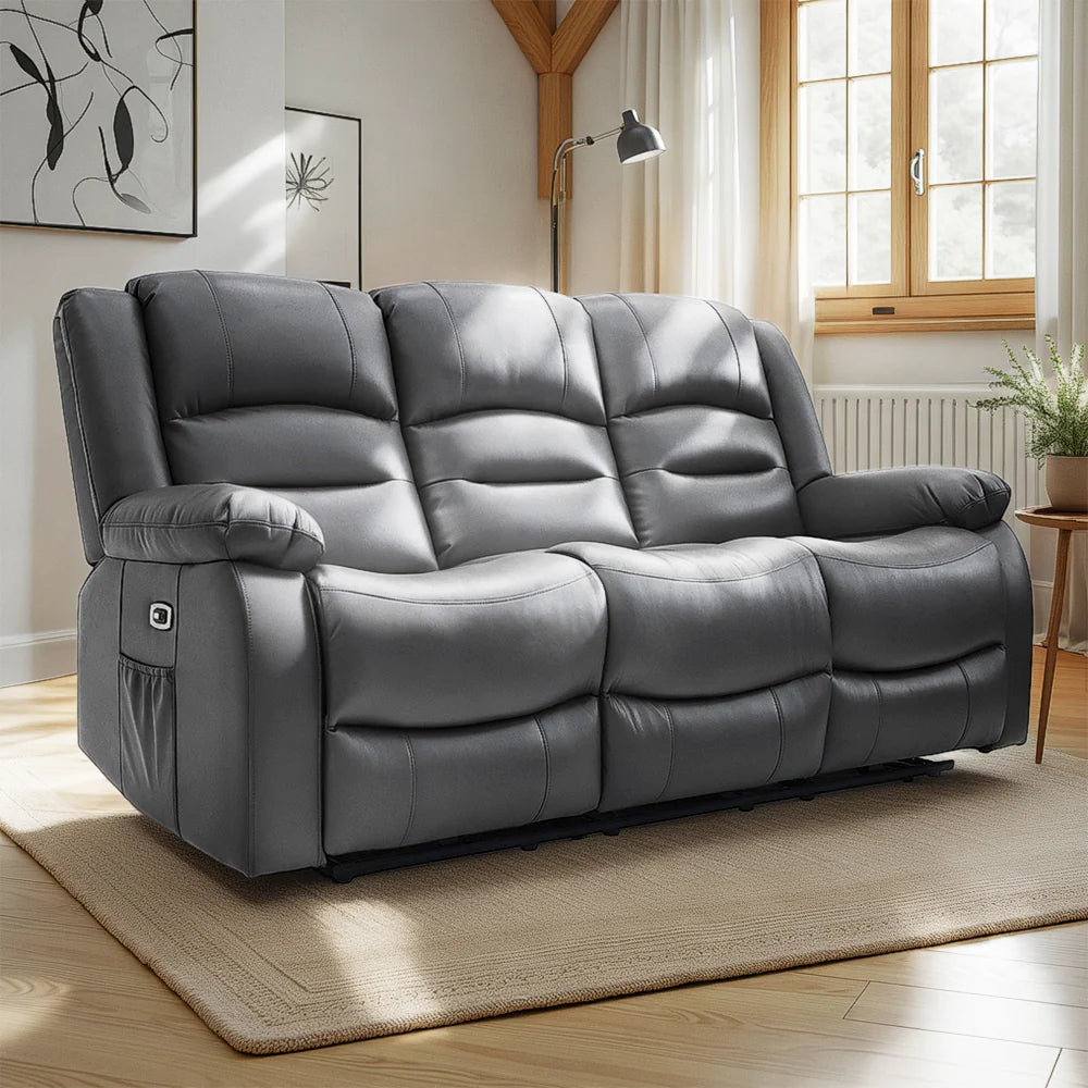 Alva electric leather recliner sofa – AMF FURNITURE