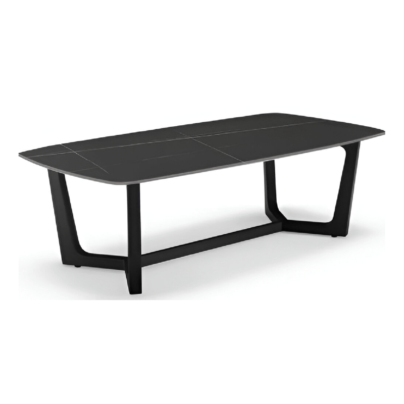 Black zenith ceramic coffee table
