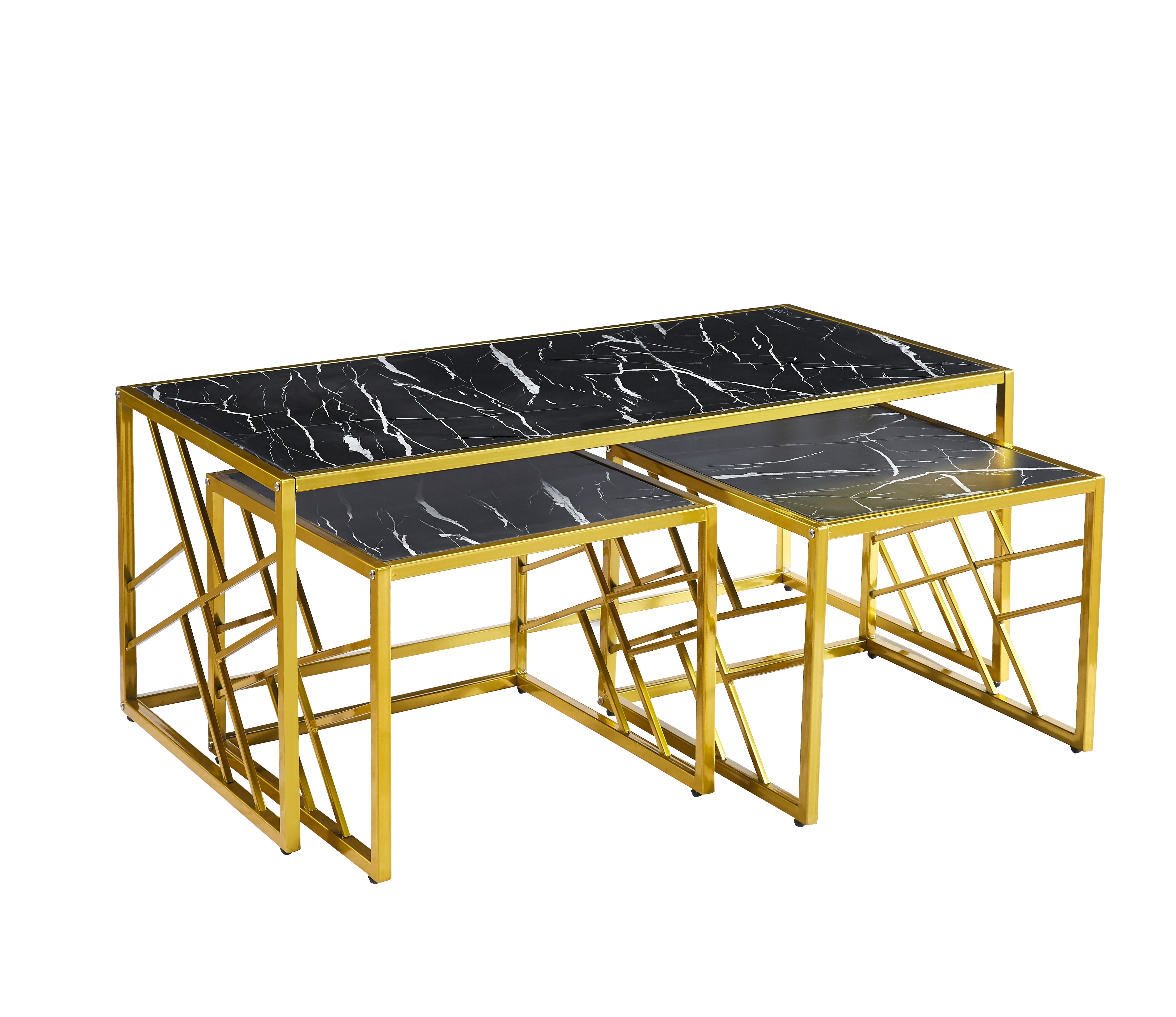 OVAL 2+1 COFFEE WITH SIDE TABLES