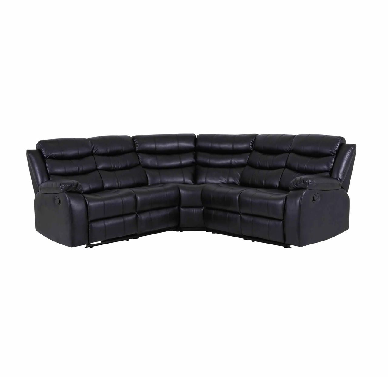 Roma manual leather recliner sofa corner