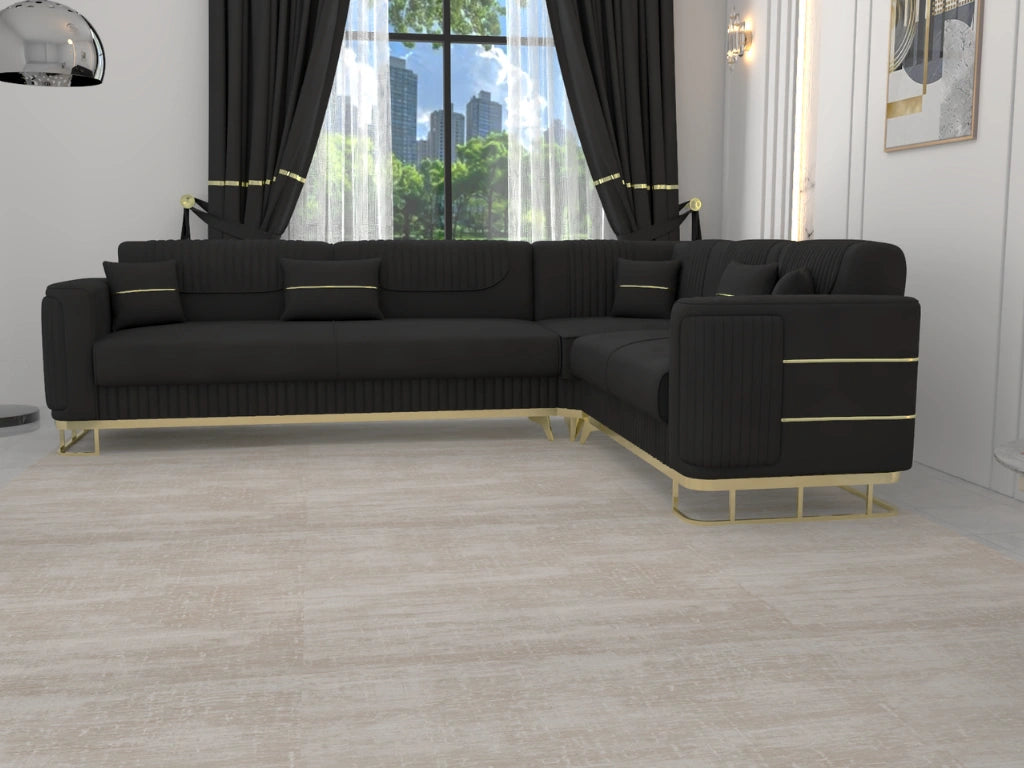Turkish Mayfair L Shape Universal Sofabed