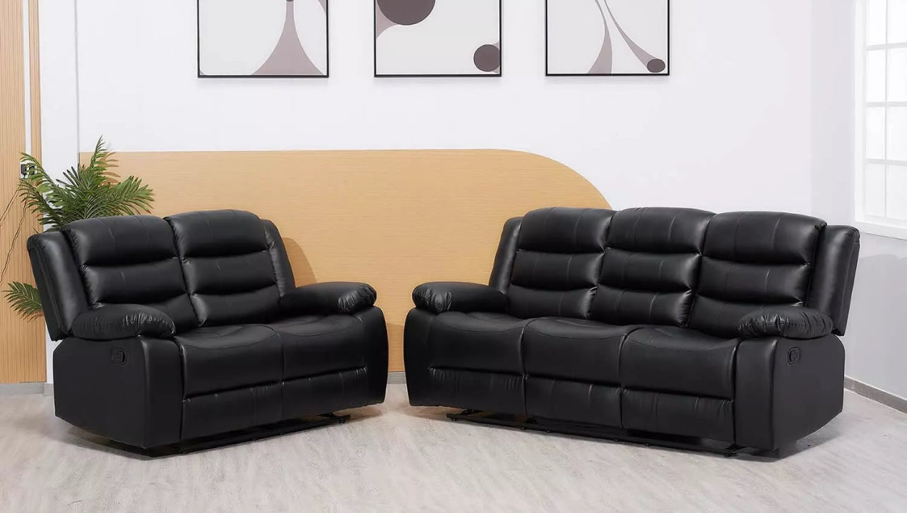 Venice leather recliner sofa manual