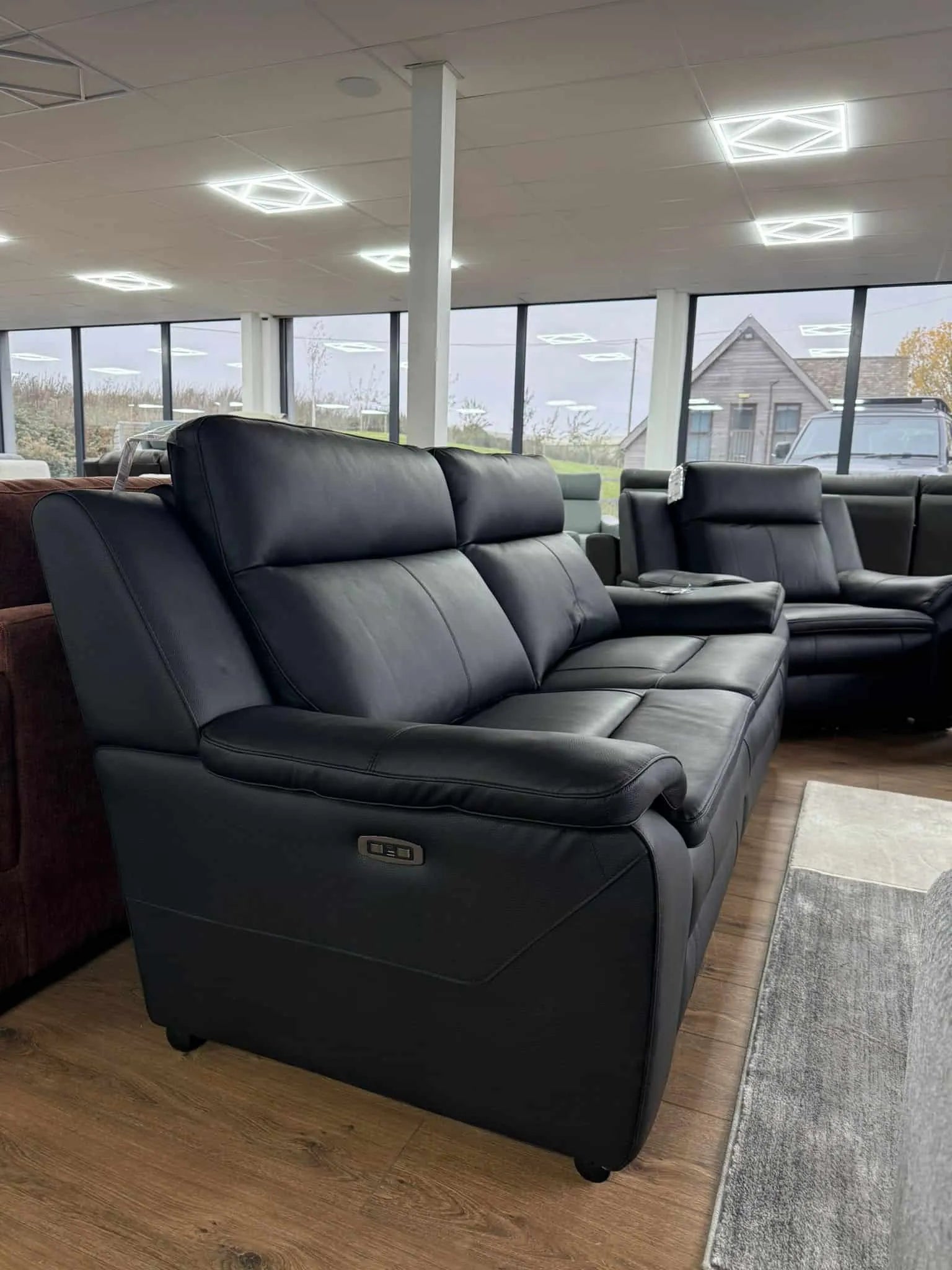 Boston Genuine leather Electric recliner sofa