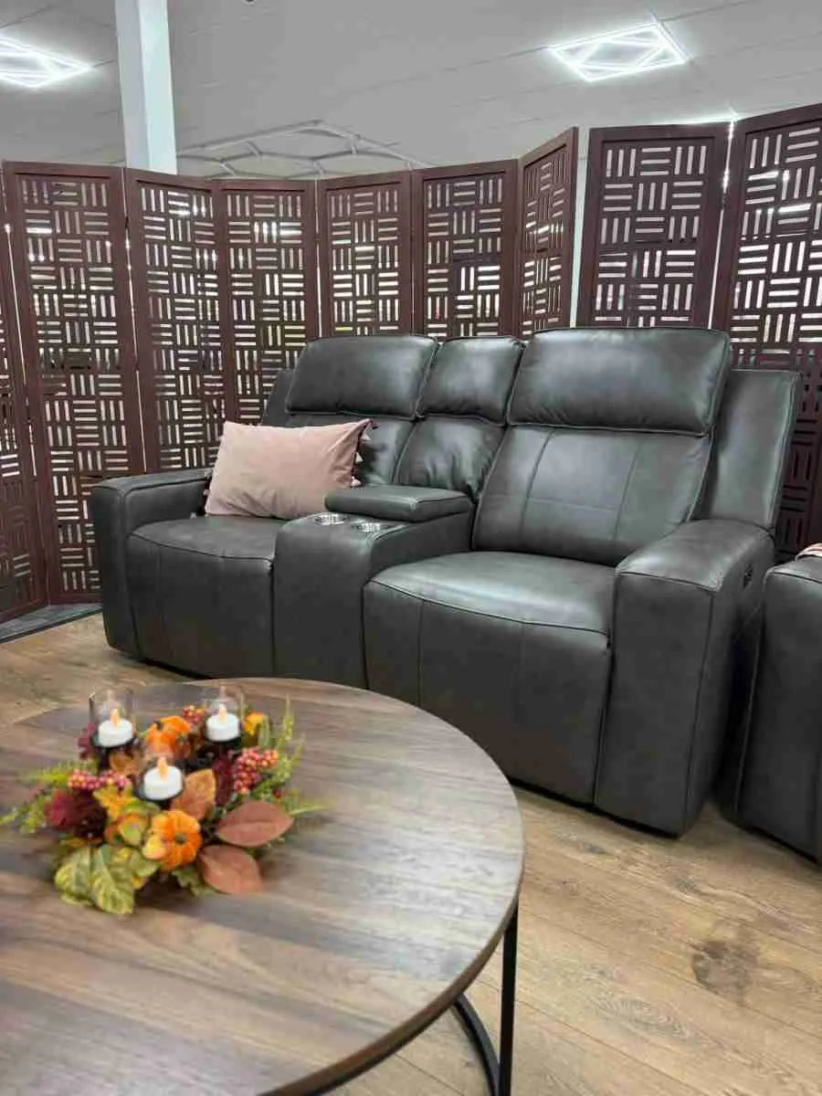Barcelona genuine leather Electric Recliner