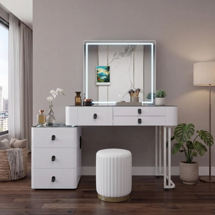 Bristol high gloss dressing table