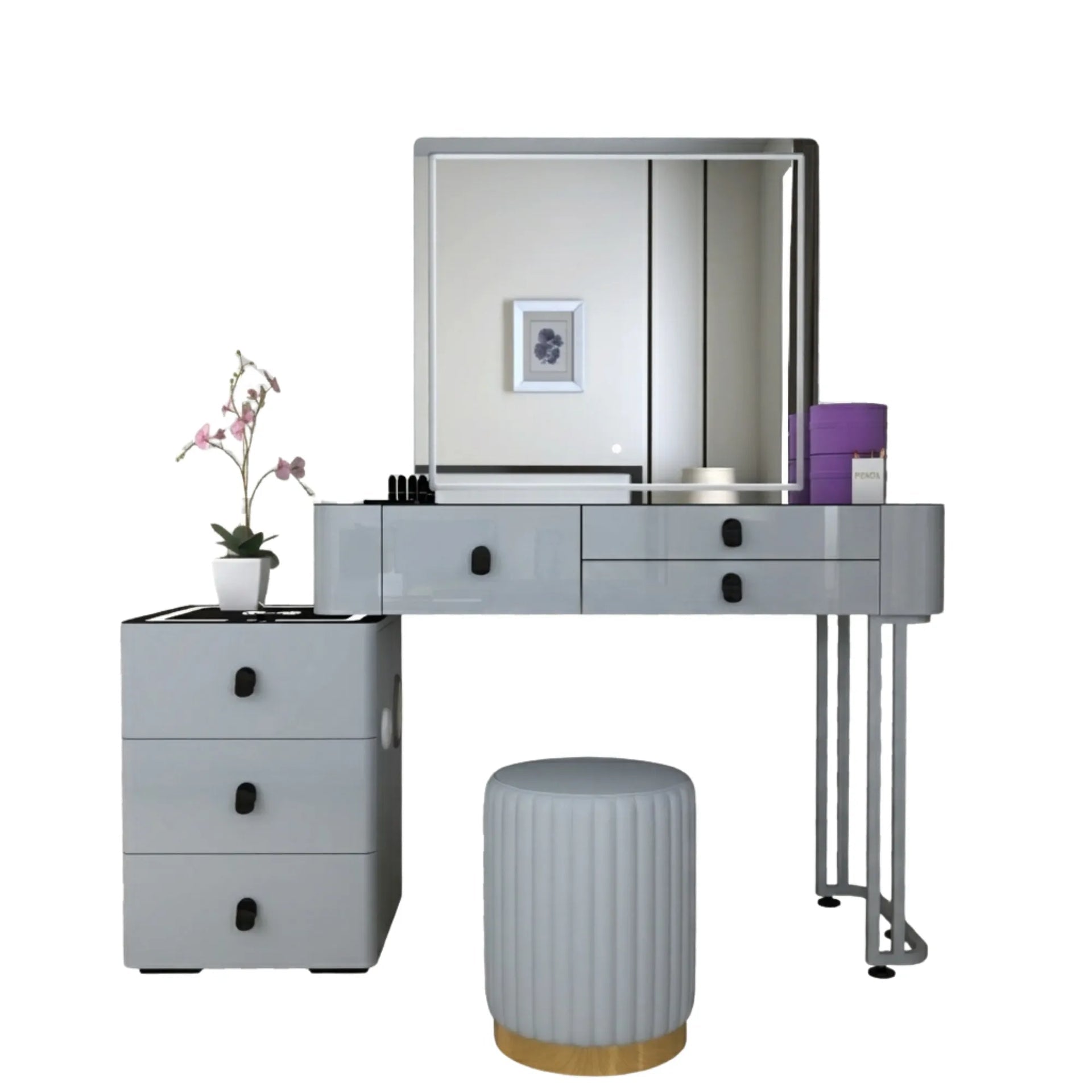 Bristol high gloss dressing table
