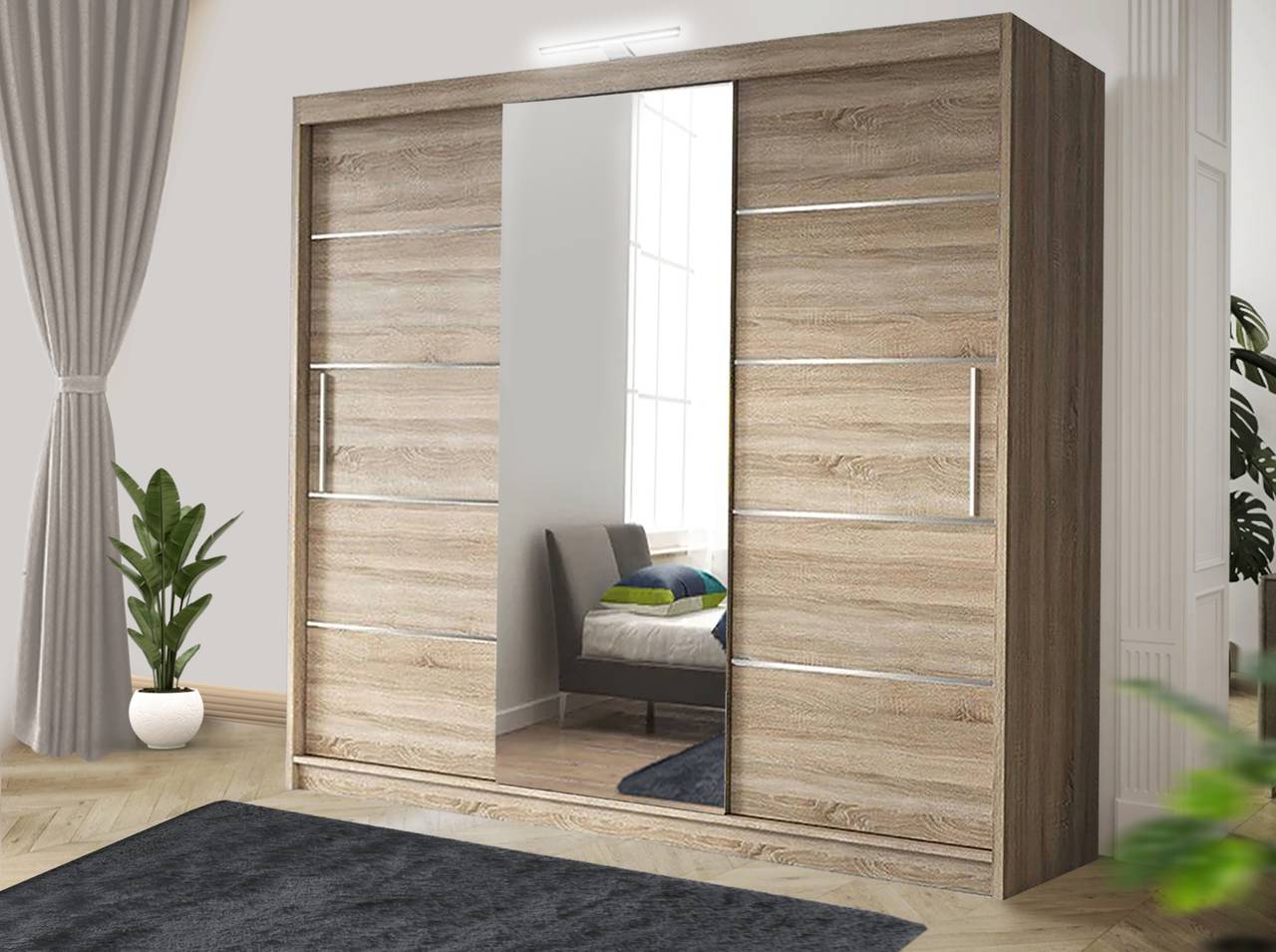 Oslu wardrobe 250cm
