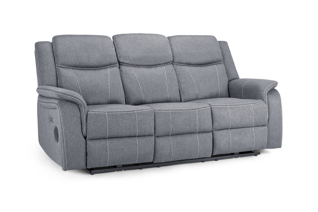 Glaxy tech fabric recliner sofa