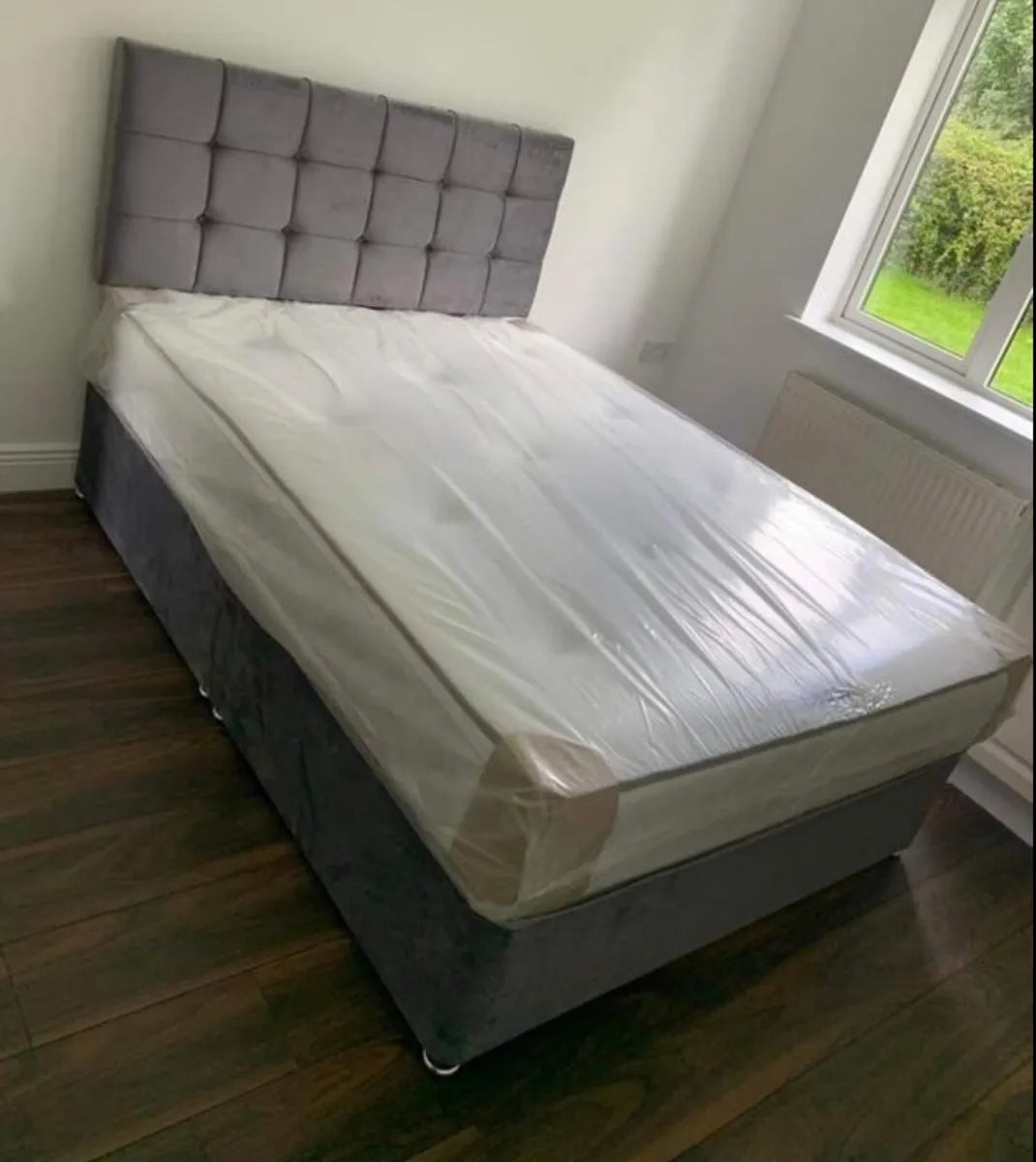 Divan bed king size including mattress