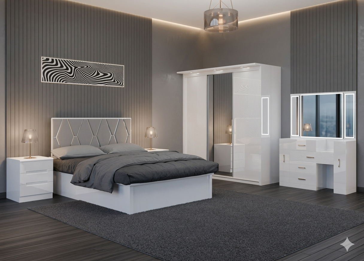 Italian bed room set