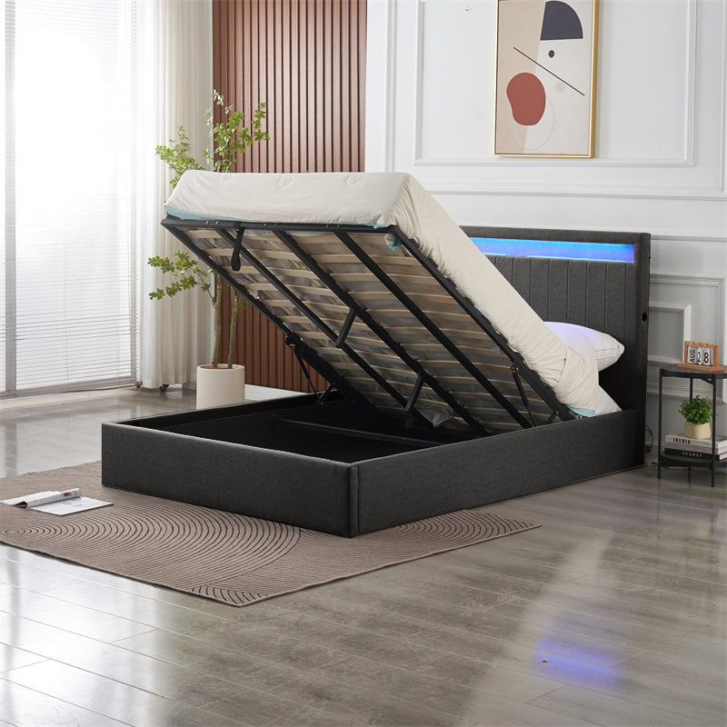 Fabric Led Bed