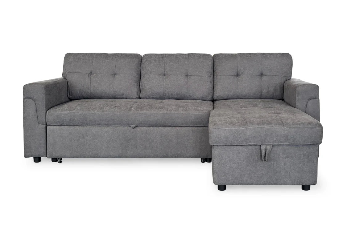 Omniya L shape universal corner sofa bed