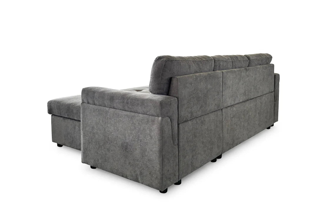 Omniya L shape universal corner sofa bed