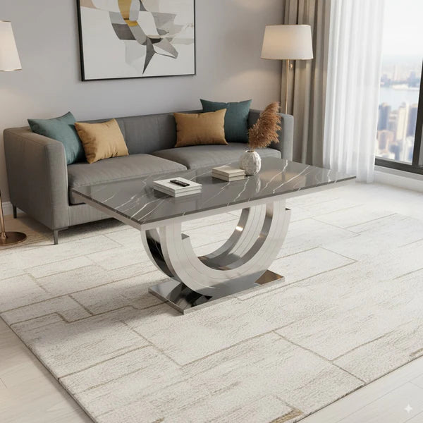 Olivia marble coffee table