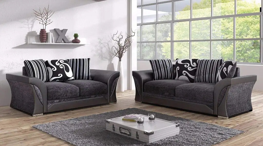 Fabric Sofa Set Farrow 3 and 2 Seater