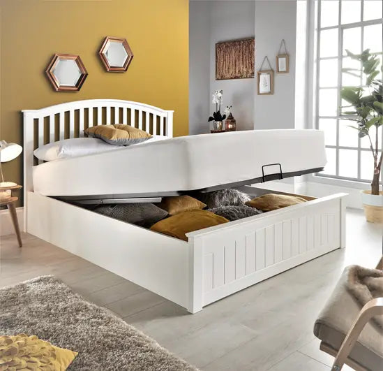 Grayson wooden bed with storage