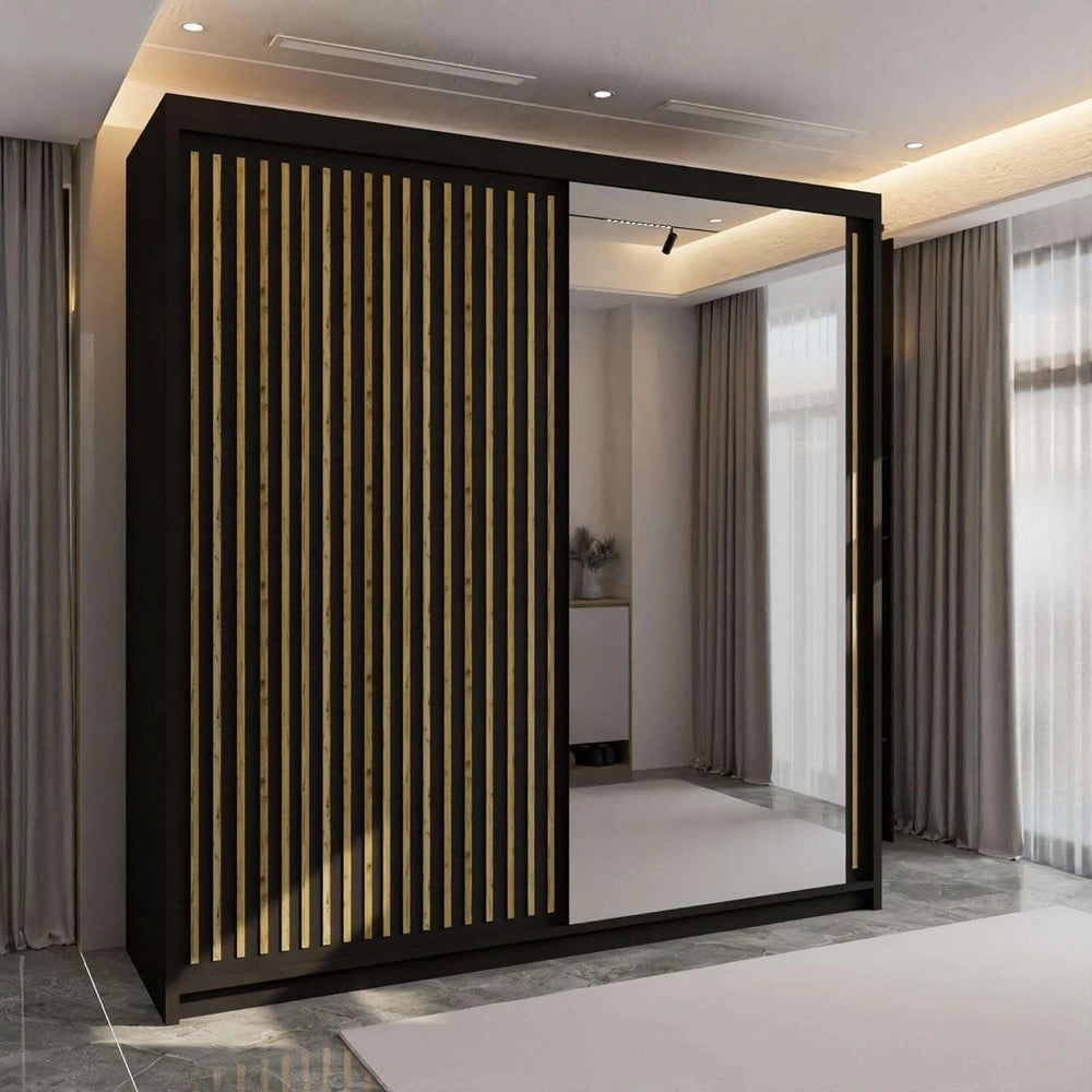 Ronni Sliding Door Wardrobe 203cm X 217cm