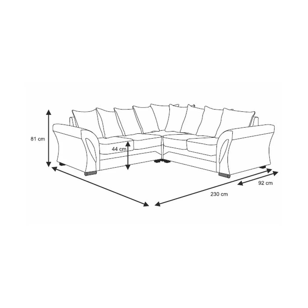 Shannon corner sofa