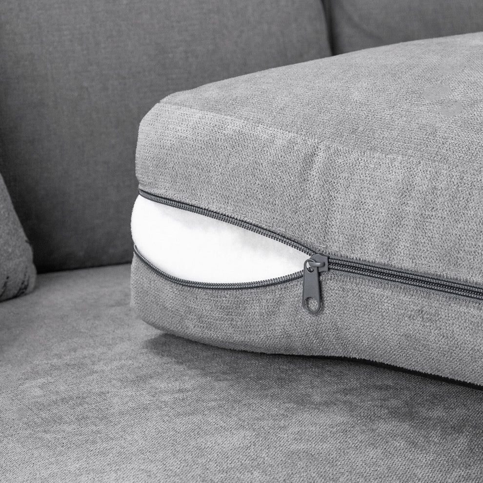 Verona high back L-shaped sofa