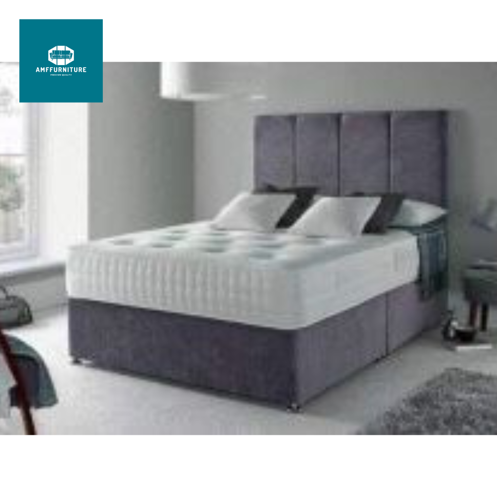 Divan bed with mattress small double with drawers