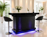 Bar table with Built-in Bluetooth with dual speakers