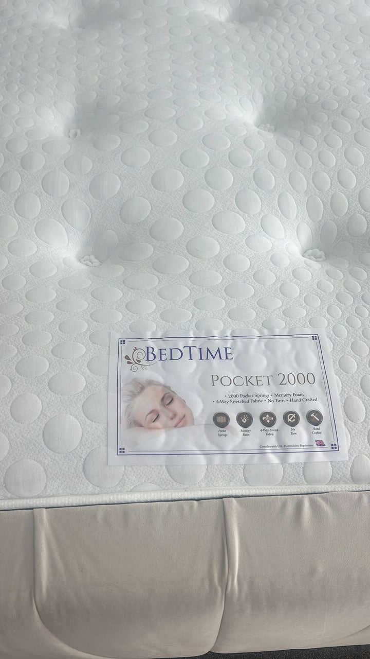 Orthopaedic 2000 Pocket Sprung Mattress – Maximum Comfort & Durability