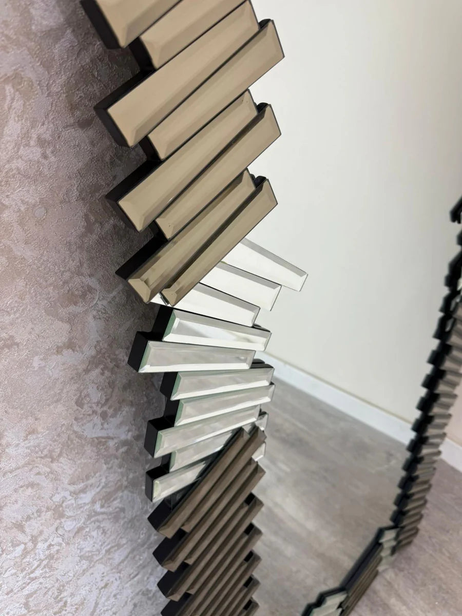 SPIRAL WAVE RECTANGLE MIRROR