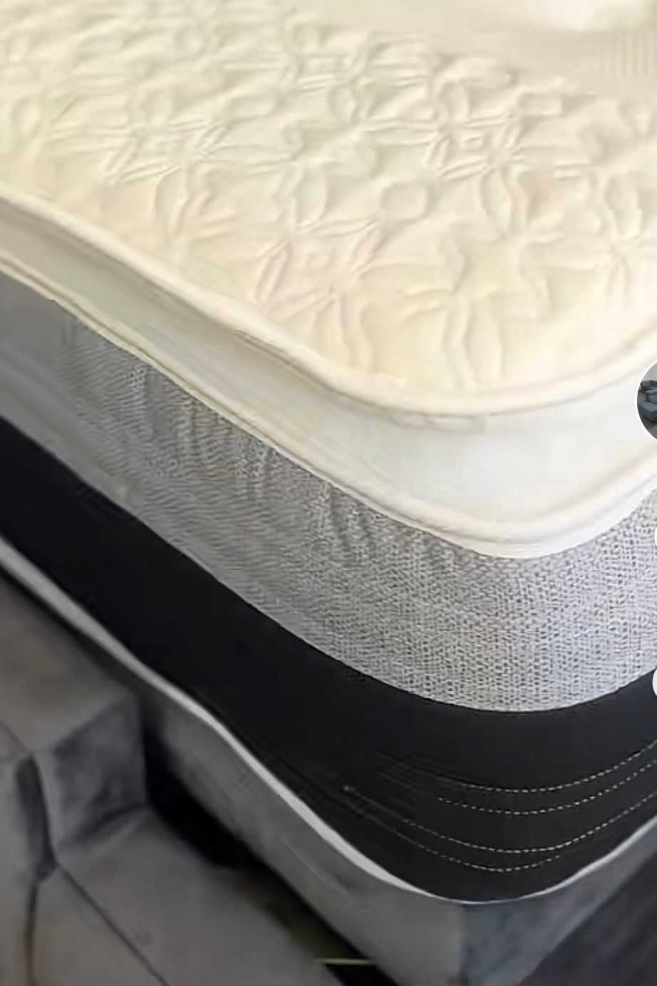 Pillow top mattress 3000 pocket sprung