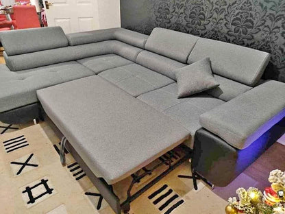 Lshape anton sofa bed