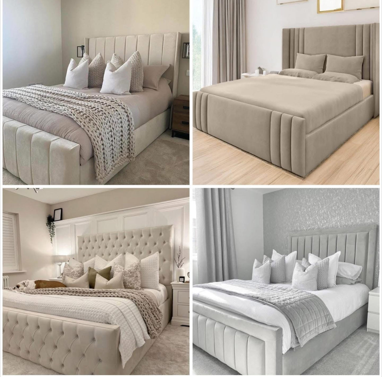 Premium Ottoman Bed Frame & Large Storage