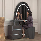 Oval  Ovella length dressing table