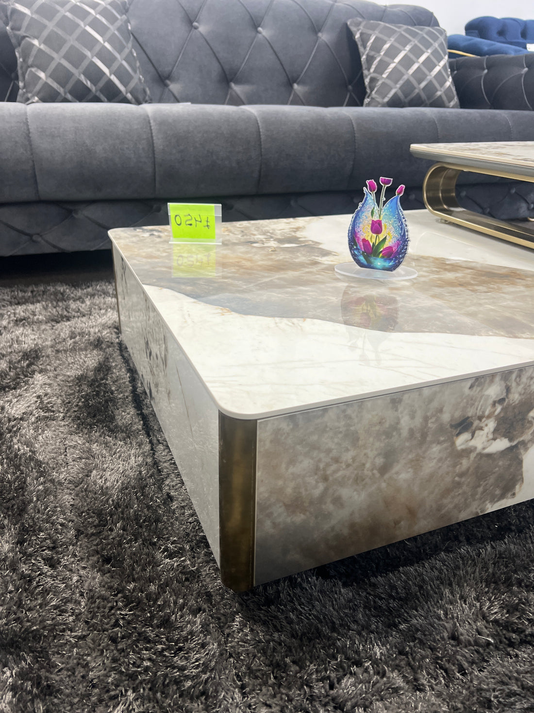 Marble large coffee table