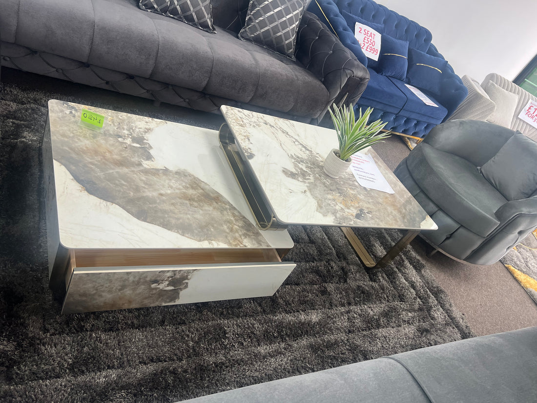 Marble large coffee table