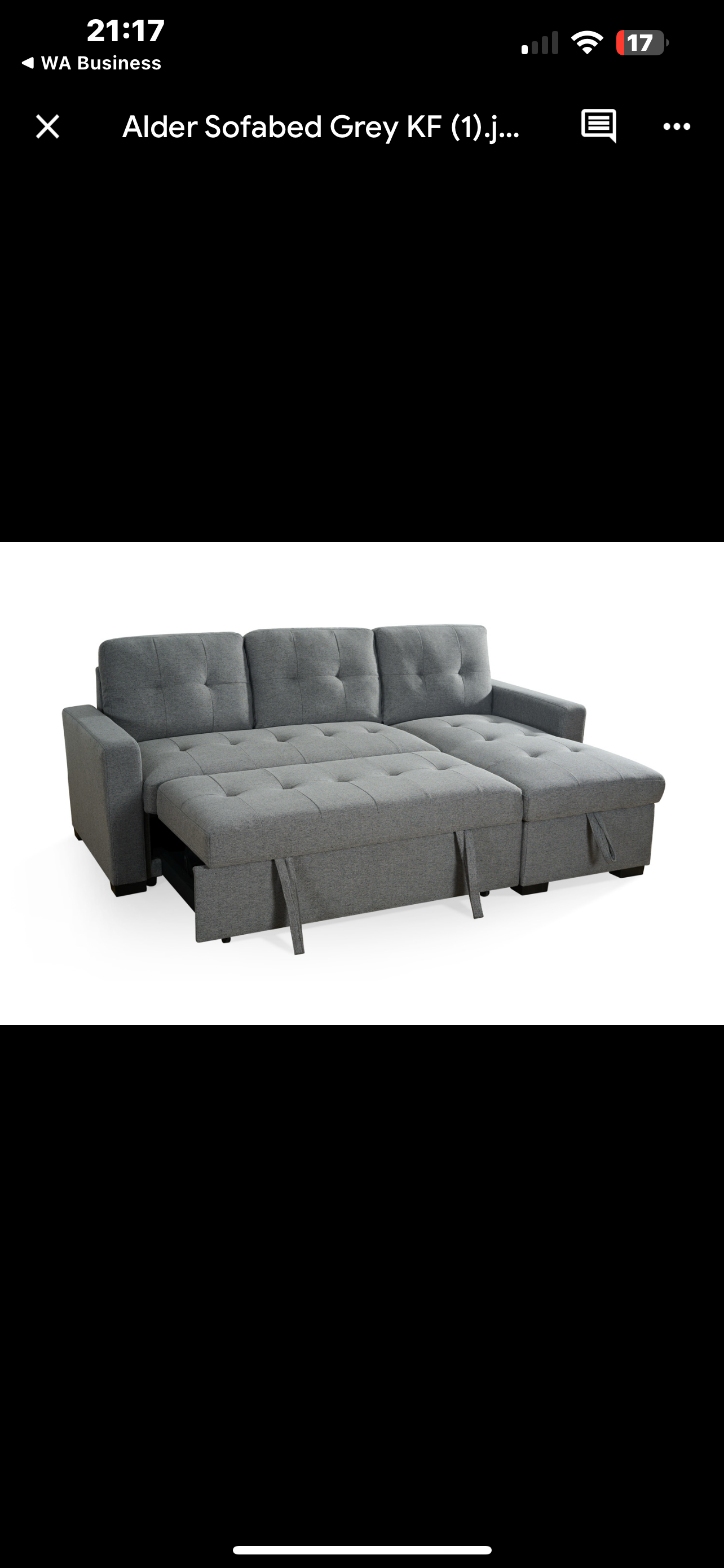 Alden universal sofa bed