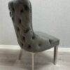 Victoria Dark  Ring Knocker Velvet Chair