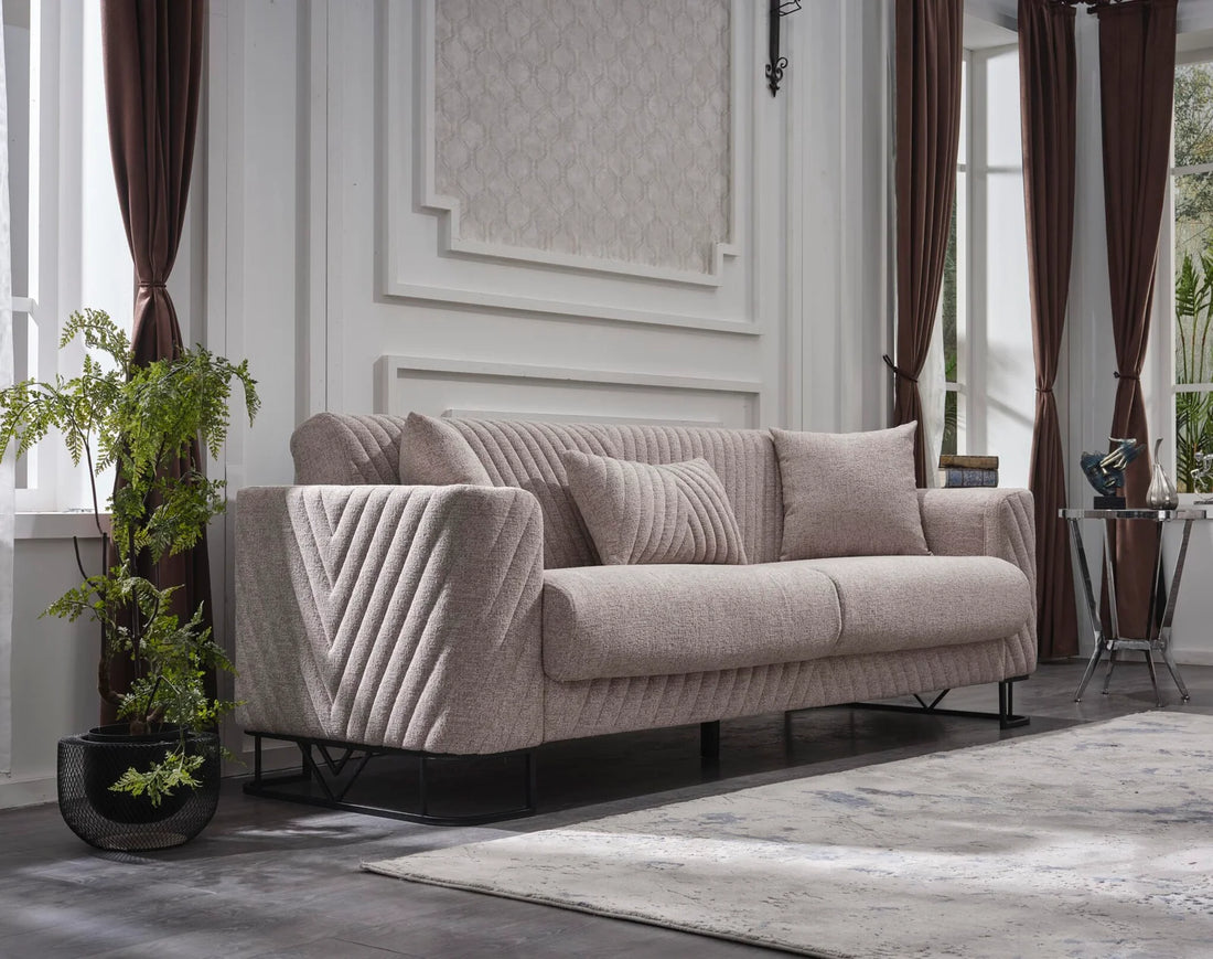 Elegance sofa bed with storage