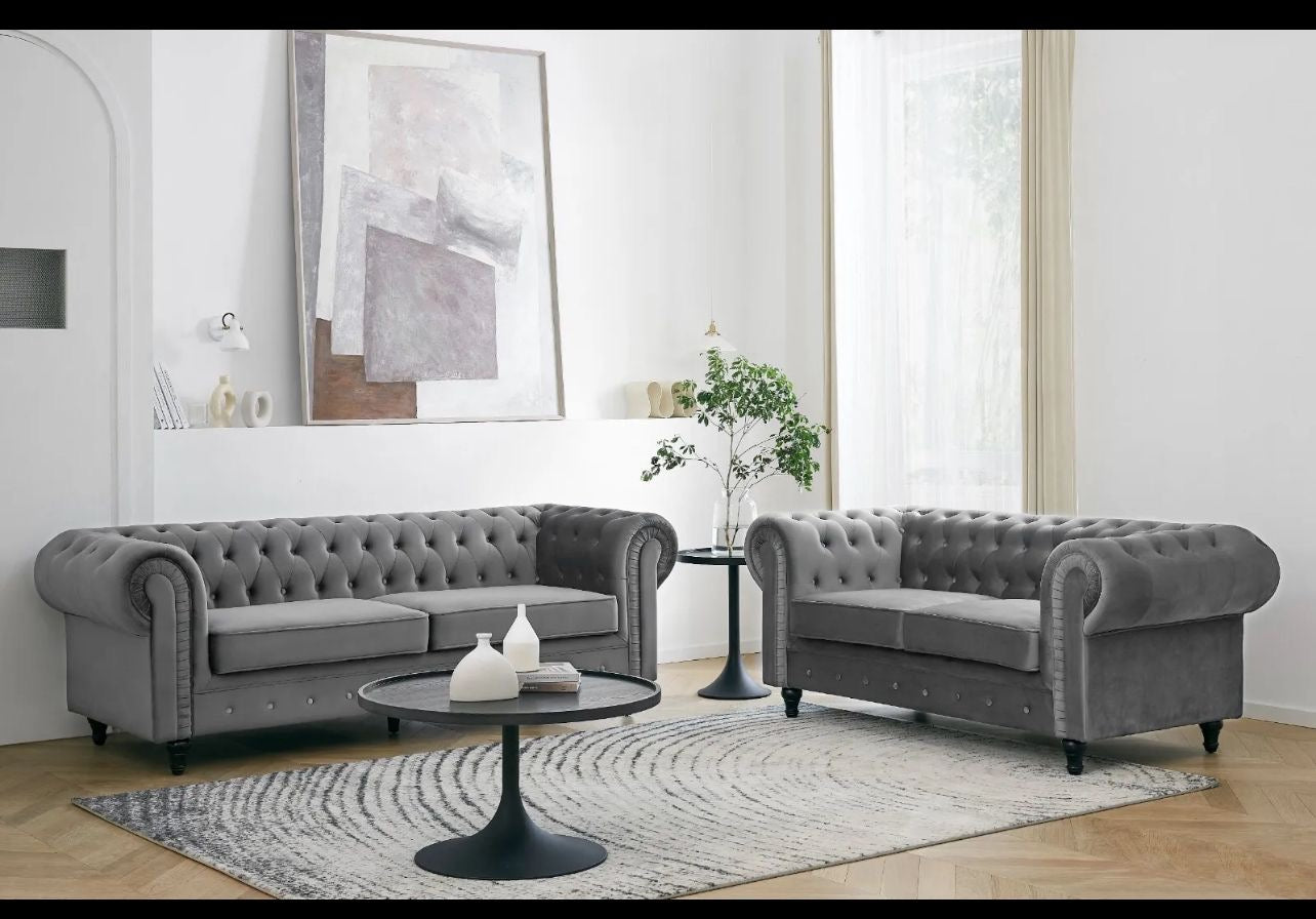 Chesterfield sofa set – AMF FURNITURE