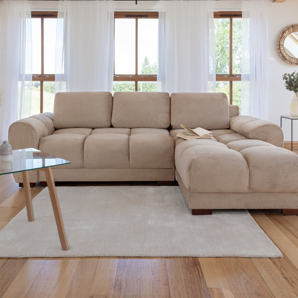 Azzuro L shape sofa bed