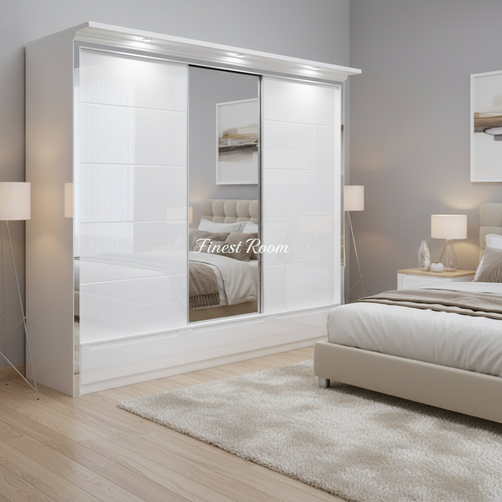 Italian wardrobe 240cm width