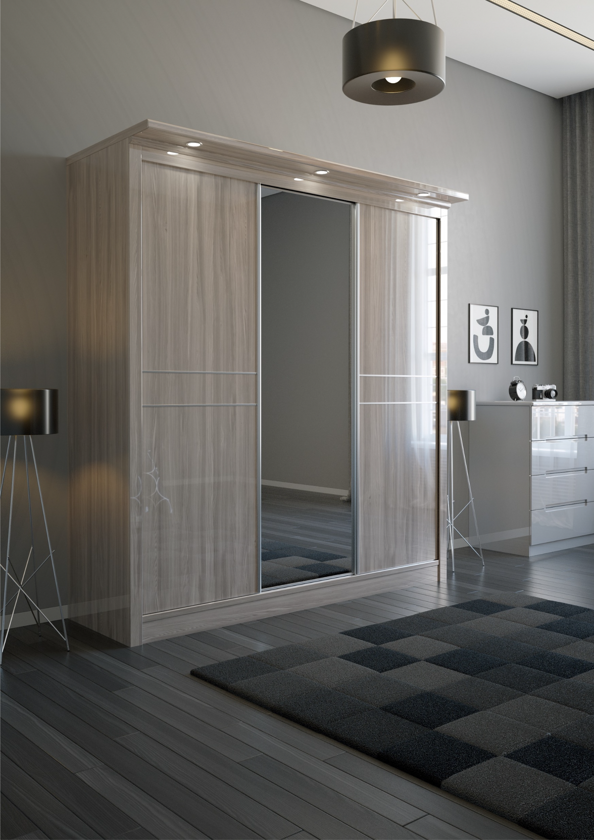 Italian Wardrobe 200cm width